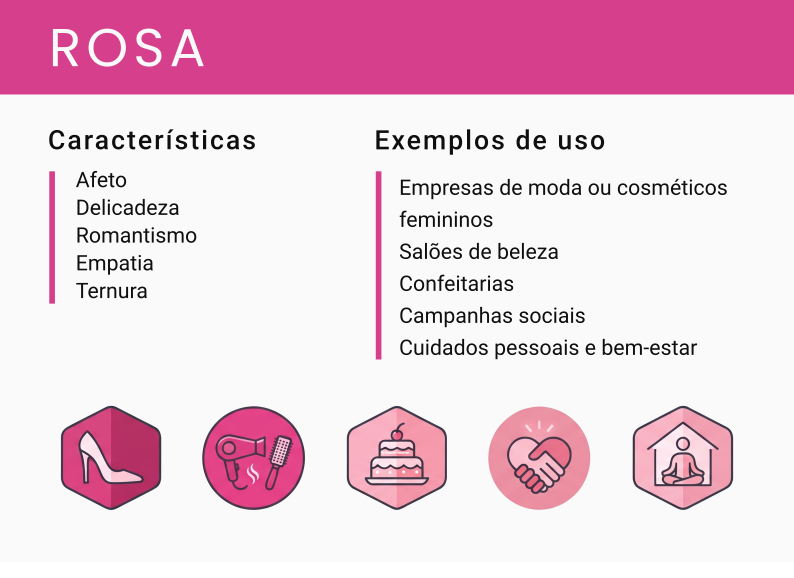 Tons de rosa delicados